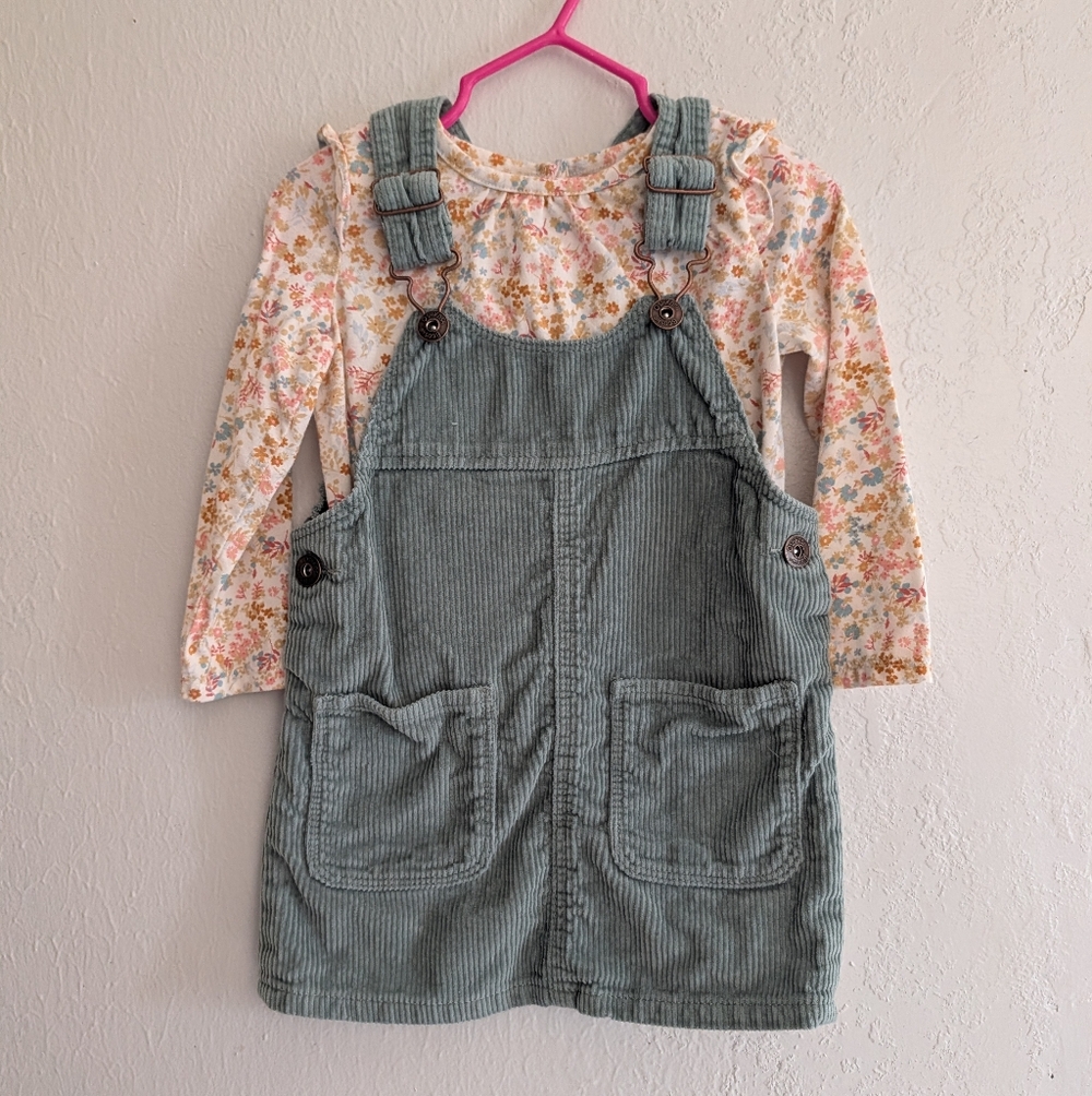 OshKosh B'gosh Corduroy Overalls Dress